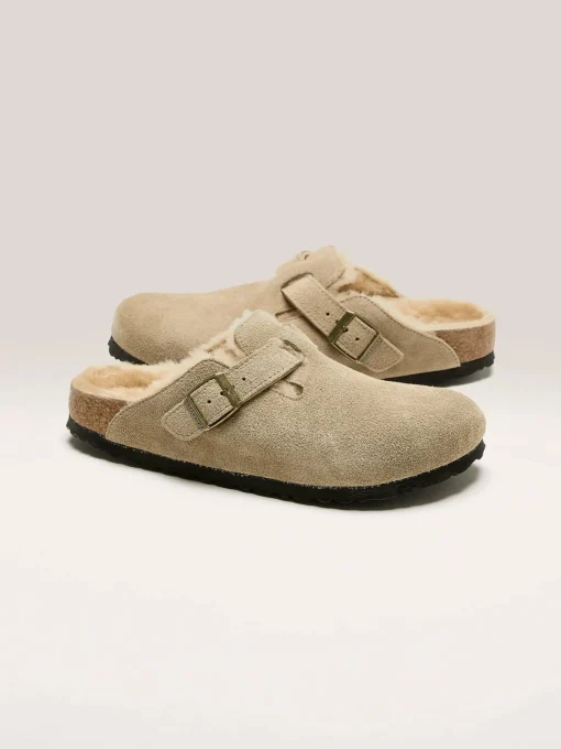 BIRKENSTOCK Boston Omgekeerd Lam Voor Vrouwen