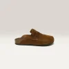 BOSABO Cognac Velours Klompen