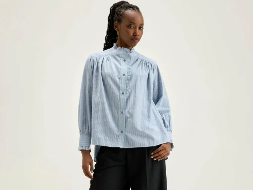 Claudia Gestreepte Blouse