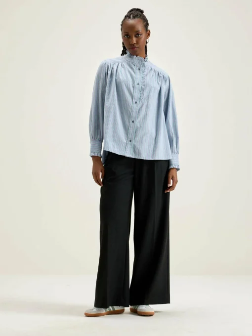 Claudia Gestreepte Blouse