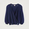 Dioph V-hals Wikkelcardigan