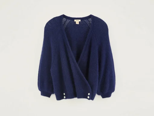 Dioph V-hals Wikkelcardigan