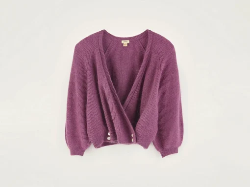 Dioph V-hals Wikkelcardigan