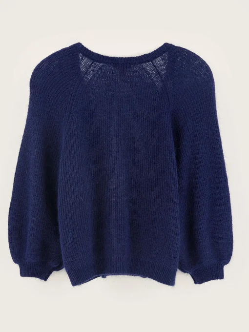 Dioph V-hals Wikkelcardigan