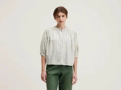 Ink Cropped Blouse