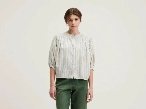 Ink Cropped Blouse
