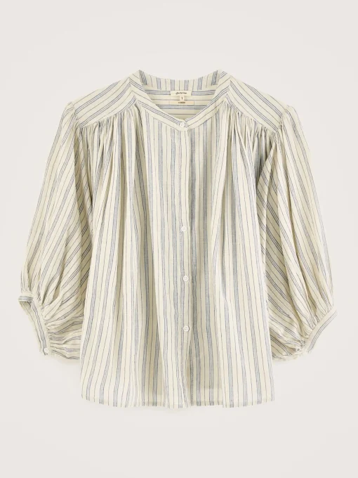 Ink Cropped Blouse