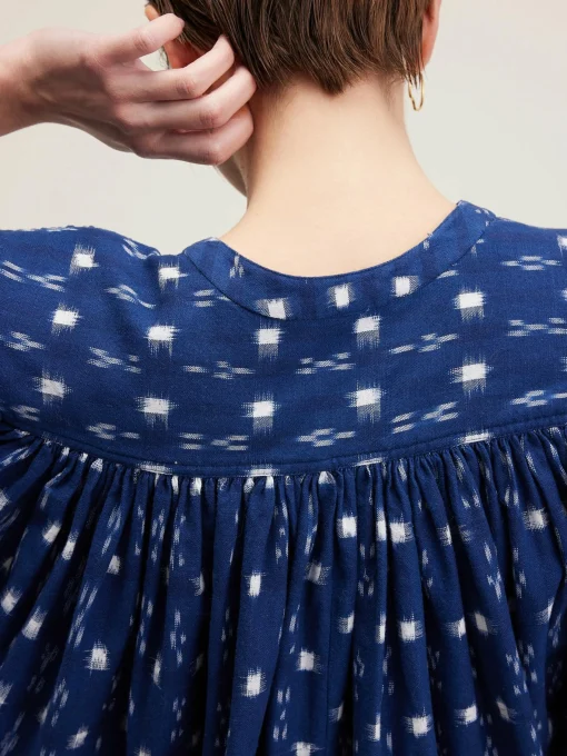 Ink Cropped Blouse