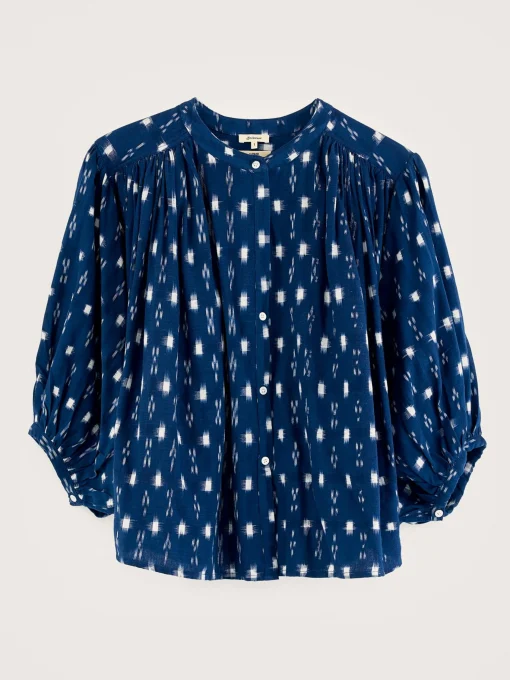 Ink Cropped Blouse