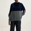 NICHOLSON & NICHOLSON Heriot Mock Neck Trui
