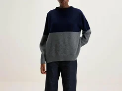 NICHOLSON & NICHOLSON Heriot Mock Neck Trui