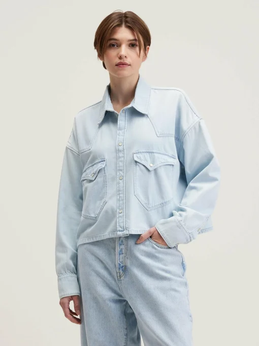 Polar Cropped Hemd