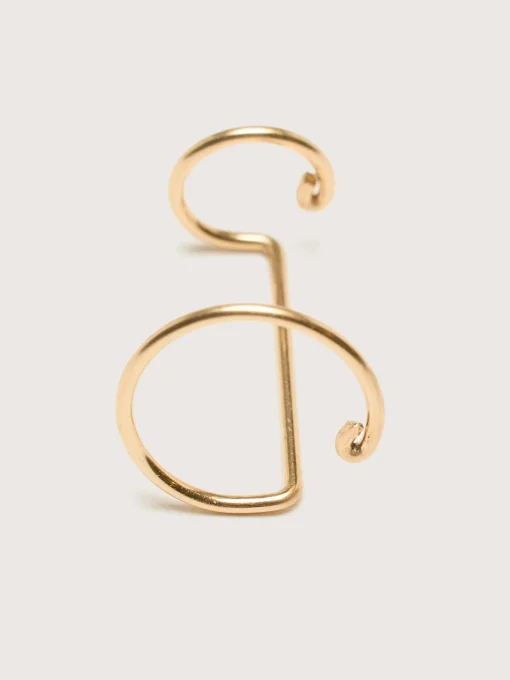 YAY Double Helix Linker Ear Cuff