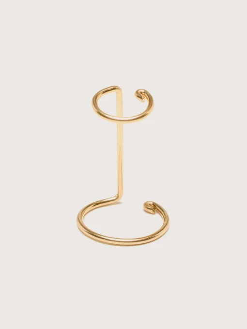 YAY Double Helix Linker Ear Cuff